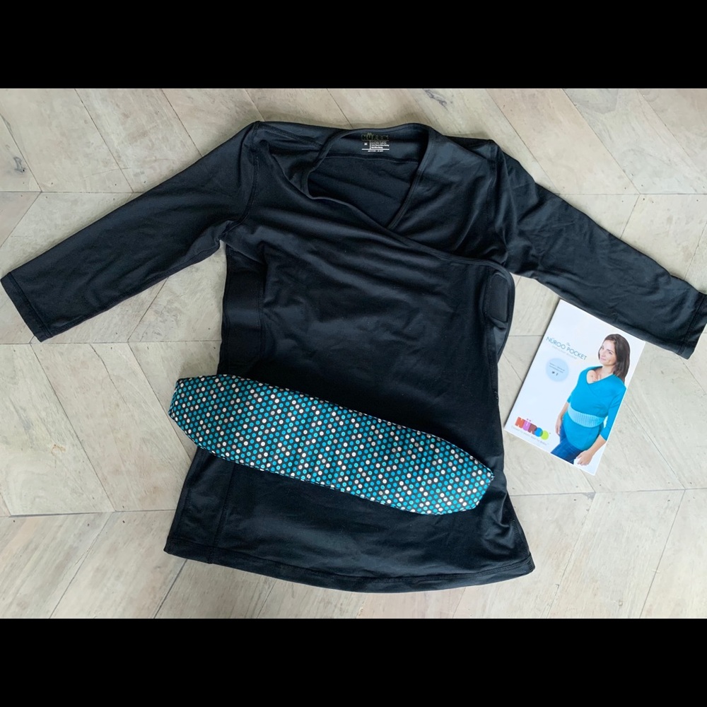 Nuroo skin-to-skin pocket carrier shirt, size M